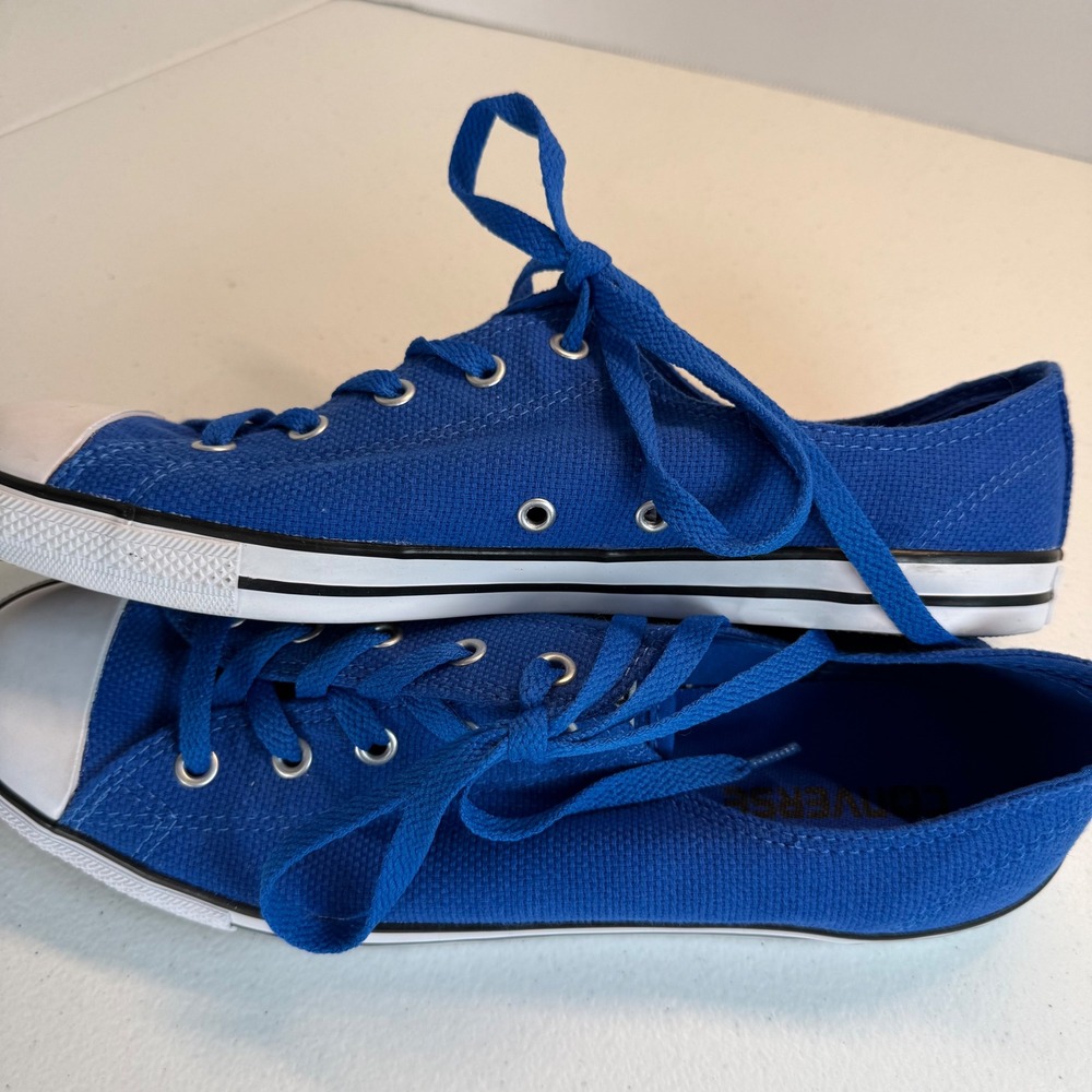 Converse Chuck Taylor All Star Dainty Ox Laser Blue Canvas Sneaker 10 - Picture 11 of 12
